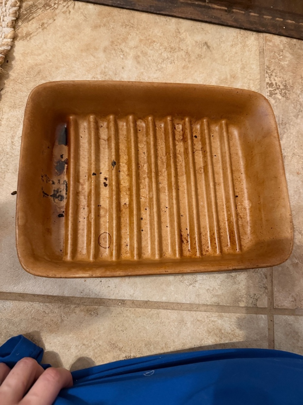 Pampered Chef Ridged Baking Dish